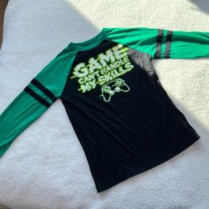 Boys long sleeve t shirt. Size medium